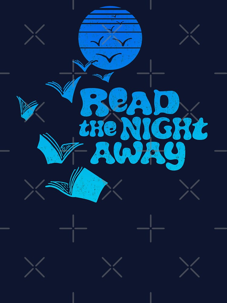 Thumbnail 7 of 7, Classic T-Shirt, Read the Night Away designed and sold by jitterfly.