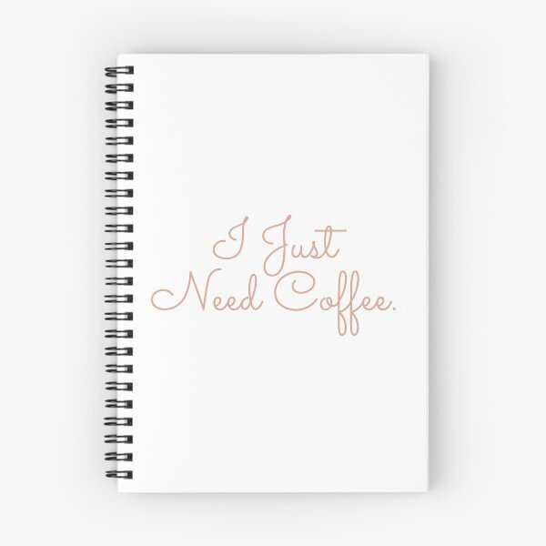 Item preview, I Just Need Coffee in Rose Gold designed and sold by pinkfantasy.