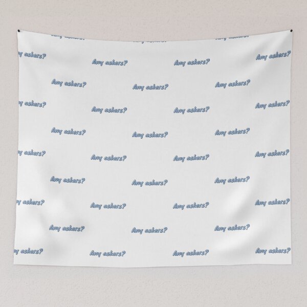 Item preview, Any askers blue designed and sold by DesignsVault.