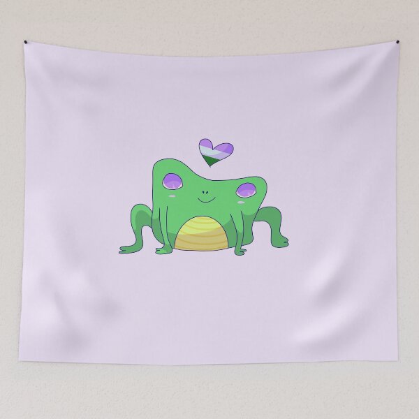 Item preview, Genderqueer Pride Frog designed and sold by ForTheFrogWar.