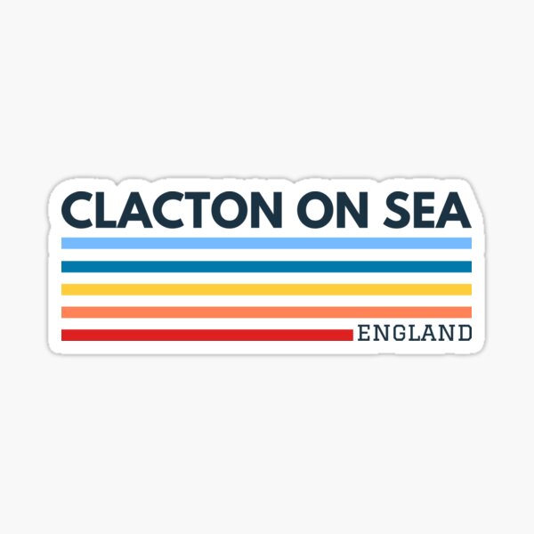 Clacton on Sea East England Sticker