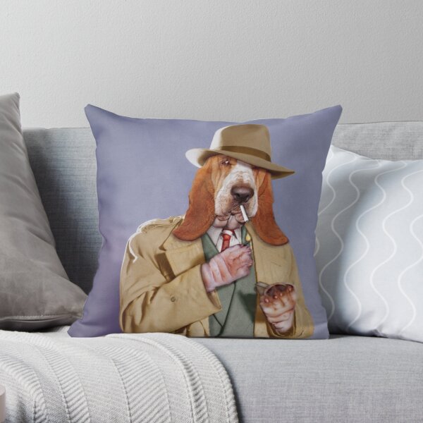 True Detective Throw Pillow