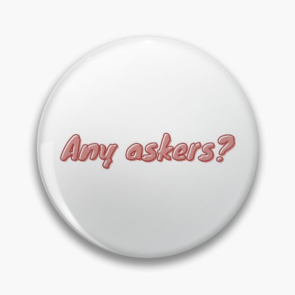 Item preview, Any askers red designed and sold by DesignsVault.