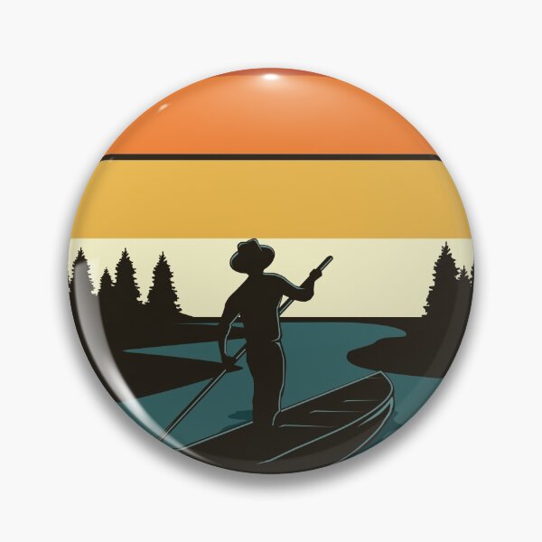 Item preview, River And Boat Silhouette designed and sold by OnlyPrint20.