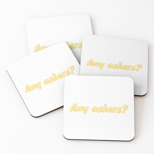 Item preview, Any askers yellow designed and sold by DesignsVault.