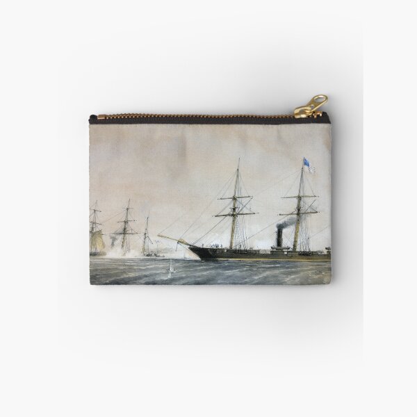 Item preview, Naval Battle Of The Alabama and The Kearsarge Off Cherbourg - 1864 designed and sold by warishellstore.