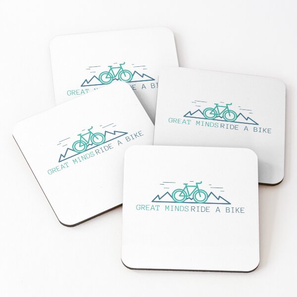 Item preview, Bicycle Rider Great Minds designed and sold by Hooked-Atire.