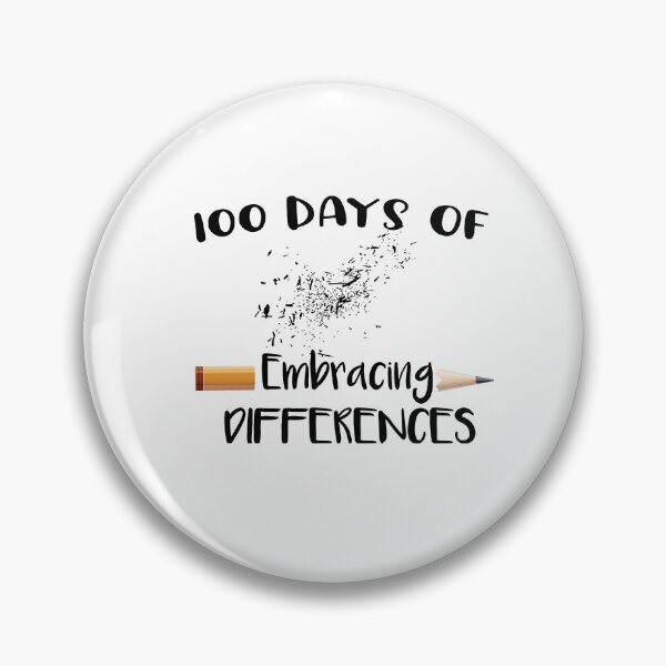 Item preview, 100 Days Of Embracing Differences Classic t-shirt designed and sold by Ikgha.