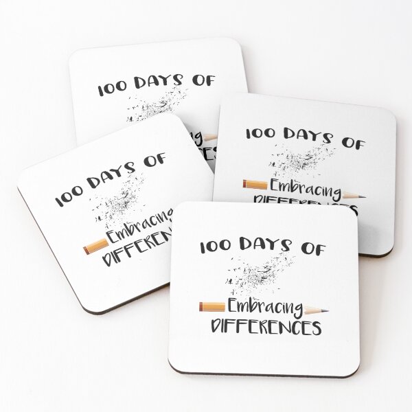 Item preview, 100 Days Of Embracing Differences Classic t-shirt designed and sold by Ikgha.