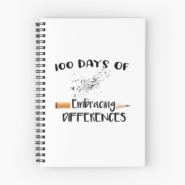 Item preview, 100 Days Of Embracing Differences Classic t-shirt designed and sold by Ikgha.