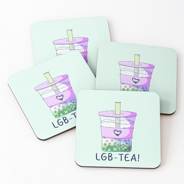 Item preview, Genderqueer Pride Bubble Tea designed and sold by ForTheFrogWar.