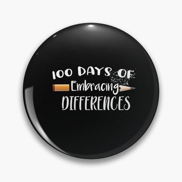 Item preview, 100 Days Of Embracing Differences Classic t-shirt designed and sold by Ikgha.