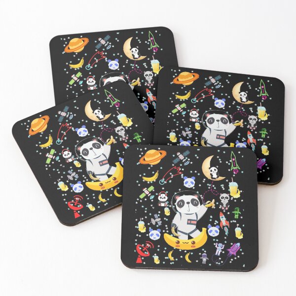 Item preview, Pandas And Bananas In Space designed and sold by WoodburyLake.