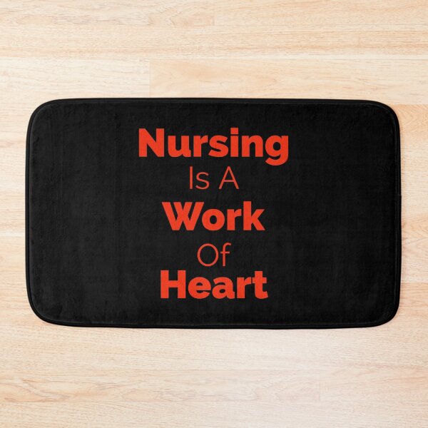 Item preview, Nursing Is Work Of Heart designed and sold by HaHaProductions.