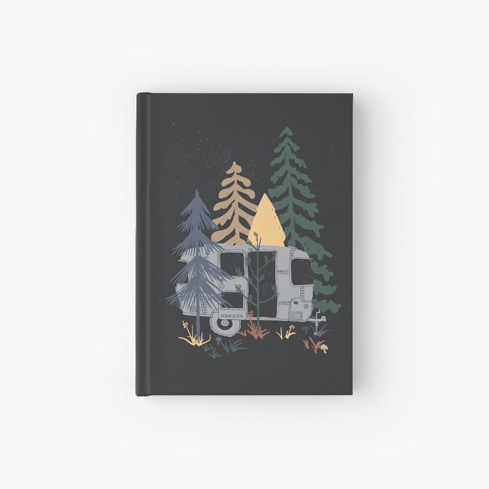 Wild Airstream... Hardcover Journal