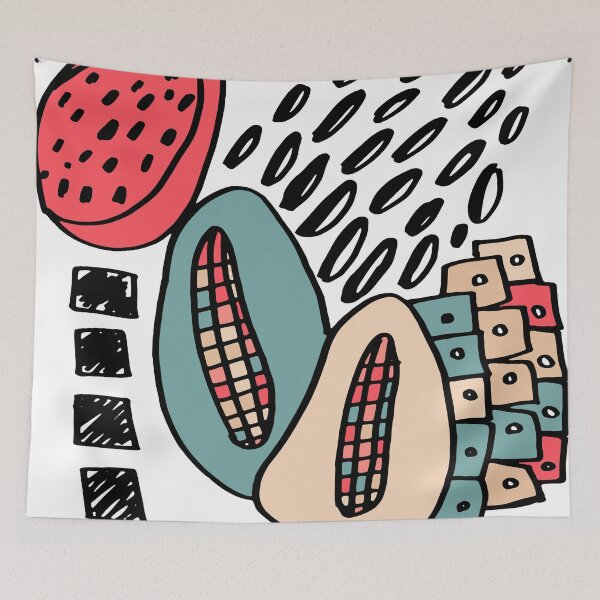 Item preview, Creative colorful abstraction. Children's drawings designed and sold by NatalliaNovik.