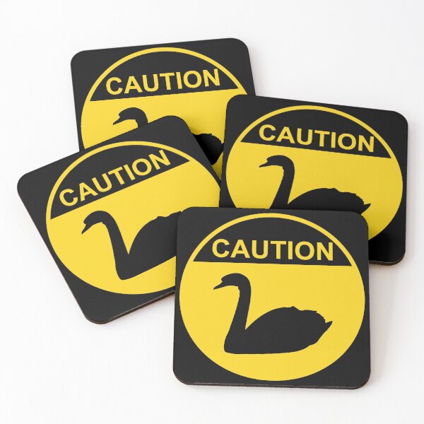 Item preview, Warning Swan Crossing Sign - Animal Road Sign designed and sold by TKsTees.