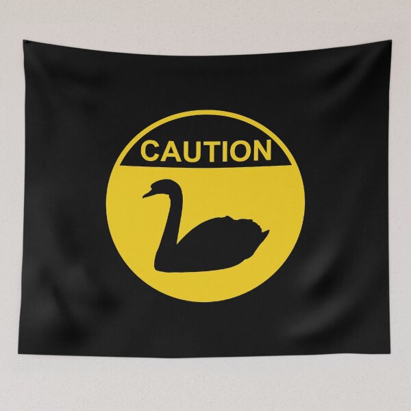 Item preview, Warning Swan Crossing Sign - Animal Road Sign designed and sold by TKsTees.