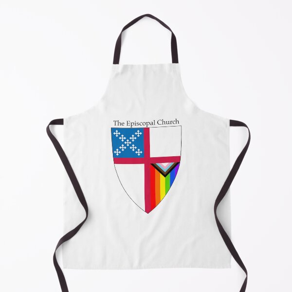 Item preview, Episcopal Church Shield with Progressive Pride Flag Vertical Rainbow PNG Cut Out 1 designed and sold by litmusician.