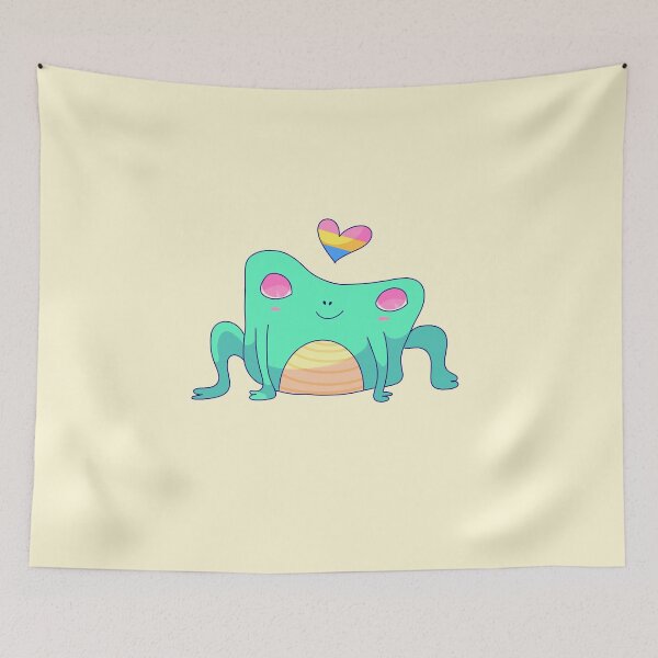 Item preview, Pan Pride Frog designed and sold by ForTheFrogWar.