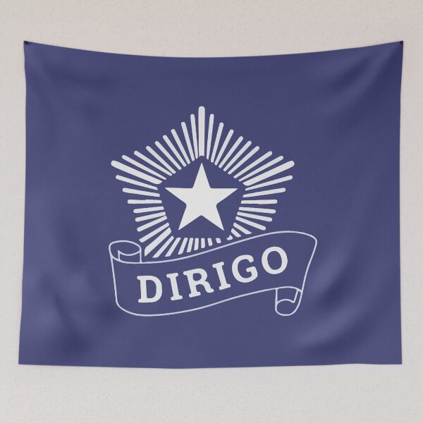 Item preview, The Dirigo (From the Maine 2020 Bicentennial Flag) designed and sold by franklinprintco.