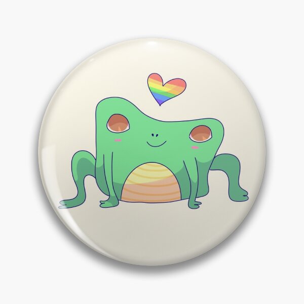 Item preview, Lgbt Rainbow Pride Flag Frog designed and sold by ForTheFrogWar.
