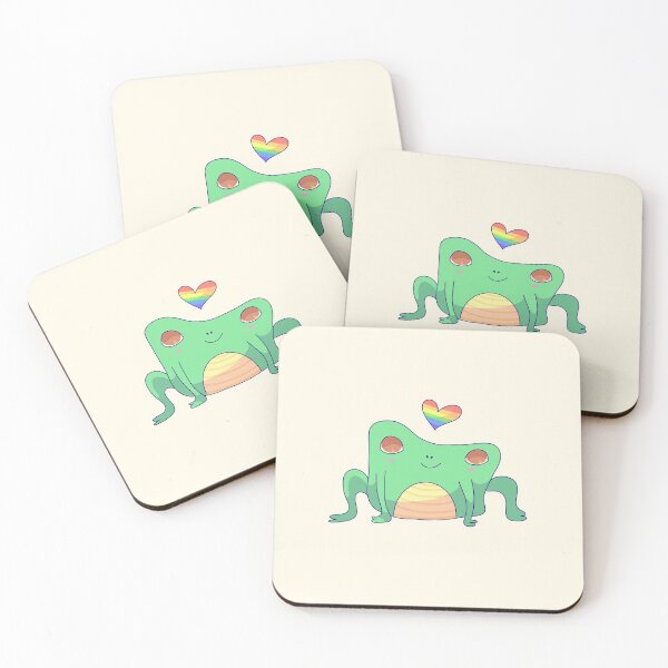 Item preview, Lgbt Rainbow Pride Flag Frog designed and sold by ForTheFrogWar.