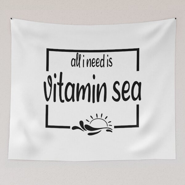 Item preview, All I Need Is Vitamin Sea designed and sold by UrahGo.