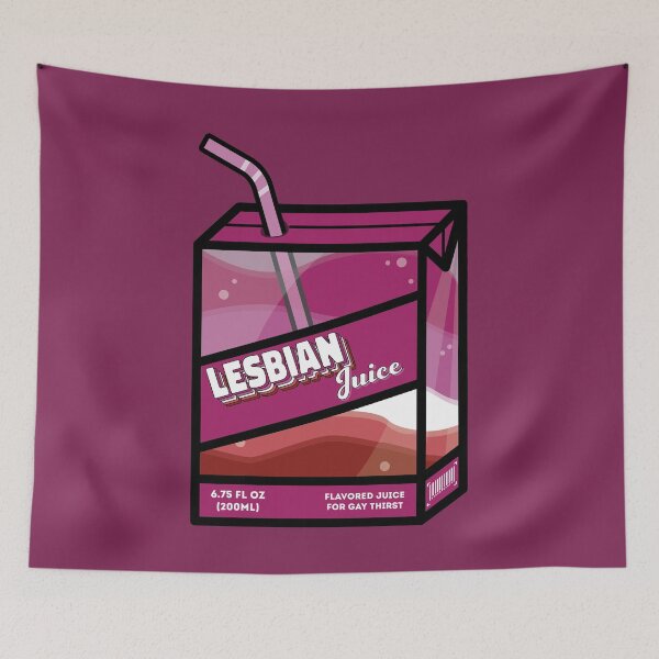 Item preview, Lesbian Juice designed and sold by ColoredRatio.