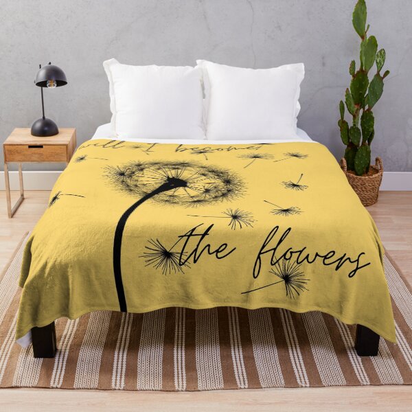Item preview, Will I Become The Flowers // dark academia quotes dandelion seeds illustration designed and sold by vela-ramhorn.