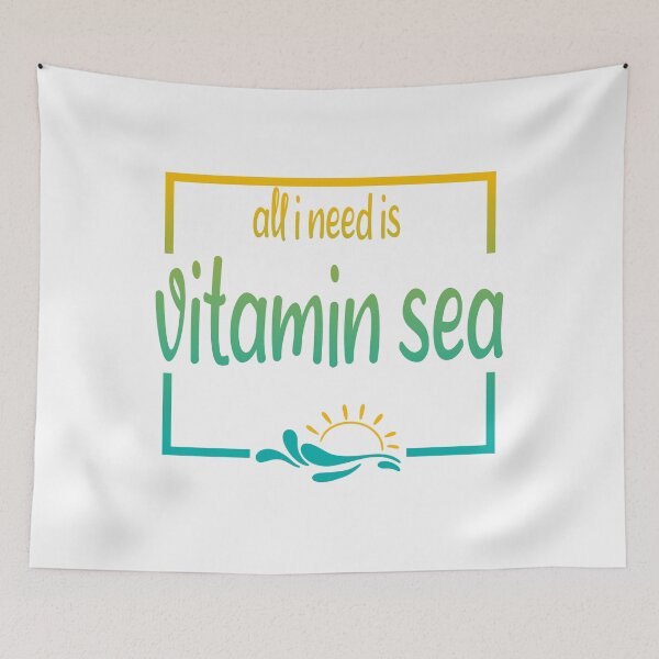 Item preview, All I Need Is Vitamin Sea designed and sold by UrahGo.