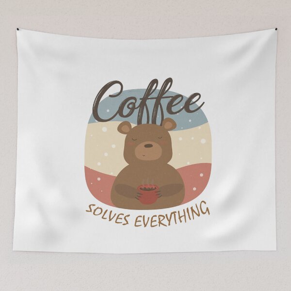 Item preview, Coffee Solves Everything designed and sold by ZaydounStark.