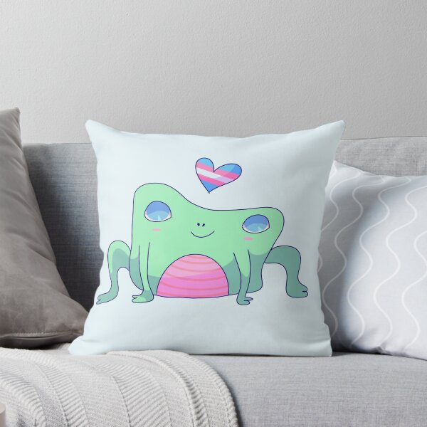 Item preview, Trans Pride Flag Frog designed and sold by ForTheFrogWar.