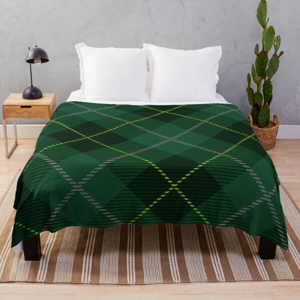 Item preview, Irish Quilt Green Tartan Pattern designed and sold by The Masked Designer.
