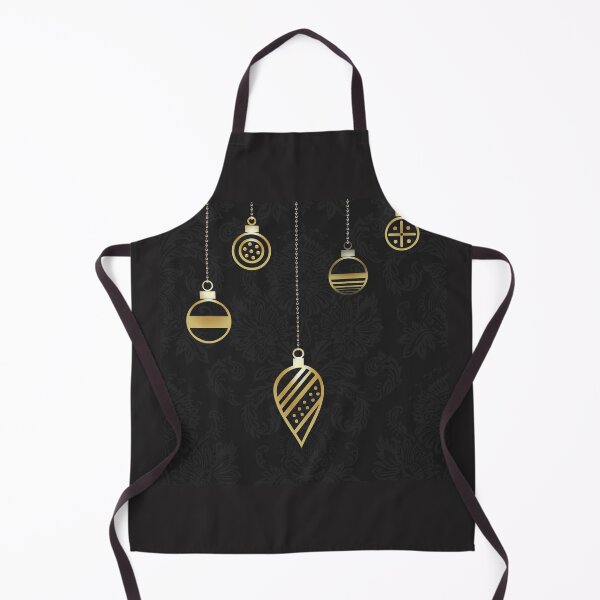 Item preview, Decorative Gold Geometry On Black Damask designed and sold by IZiets.