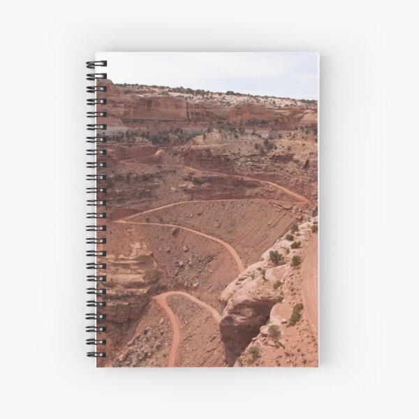 Shafer Trail - Panorama Spiral Notebook