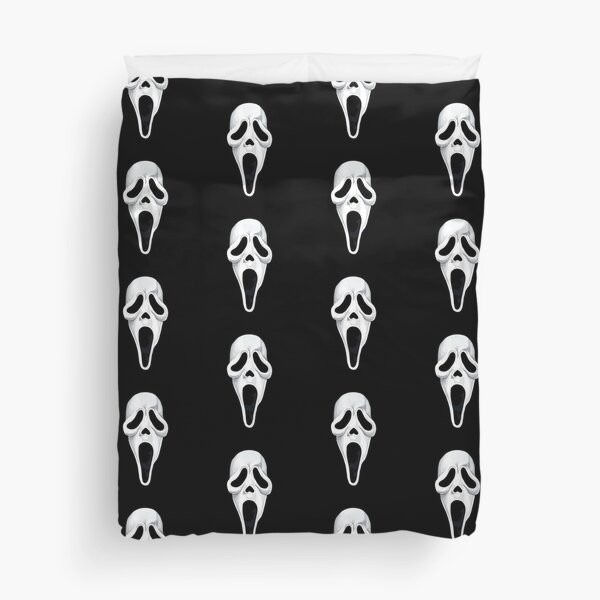 Scream ghostface horror mask film  Duvet Cover