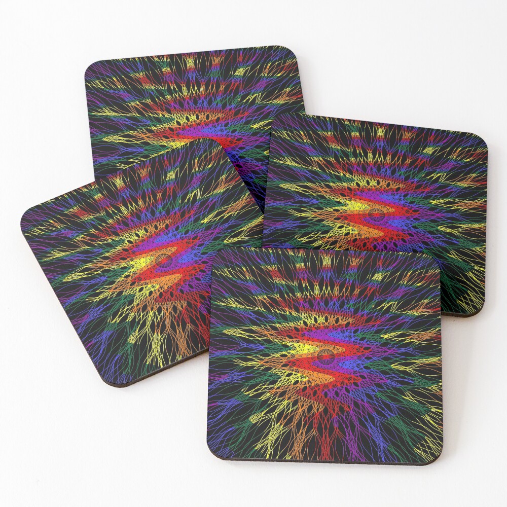 Item preview, Coasters (Set of 4) designed and sold by rainbowarray.