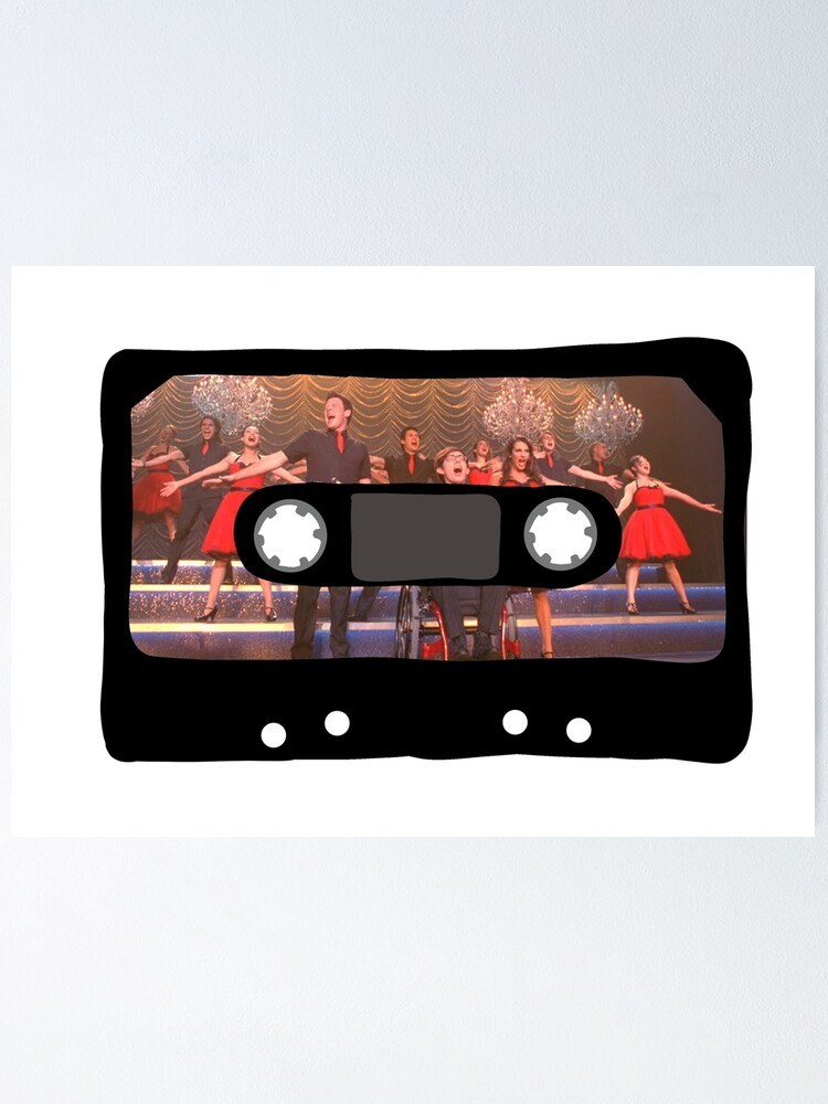 "Glee Paradise by the Dashboard Light Cassette " Poster by thekurtains
