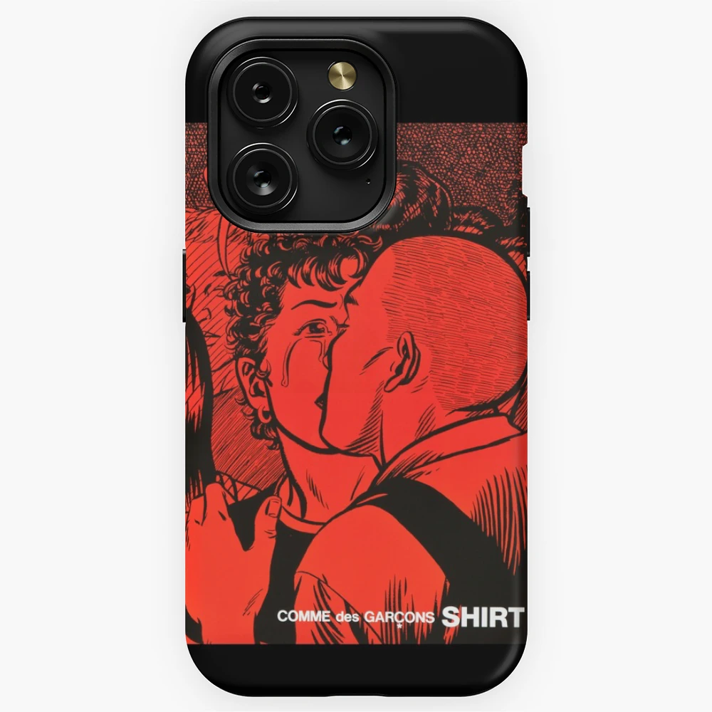 Comme des Garcons Red Kiss iPhone Case for Sale by slowrotation Redbubble