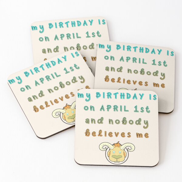 Item preview, April Fools Birthday designed and sold by ViewerEqualsPhoton.