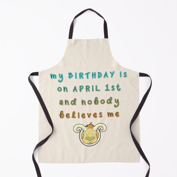 Item preview, April Fools Birthday designed and sold by ViewerEqualsPhoton.