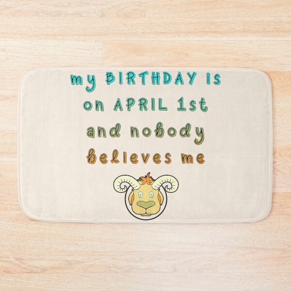 Item preview, April Fools Birthday designed and sold by ViewerEqualsPhoton.