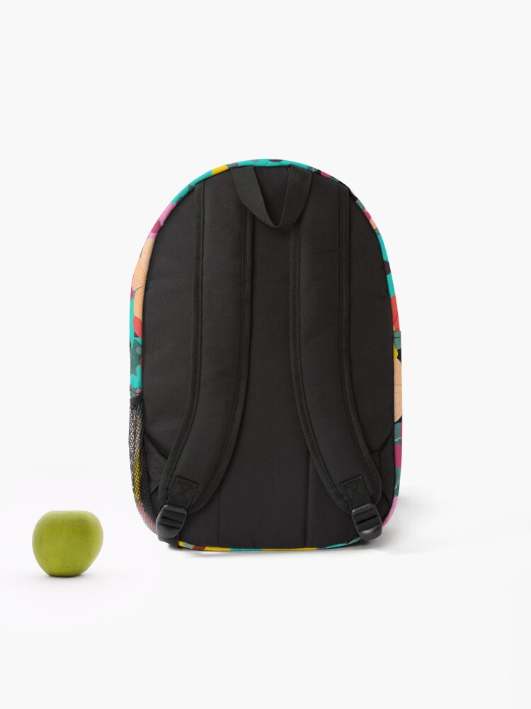Thumbnail 2 of 3, Backpack, Flowers designed and sold by Positivet21.