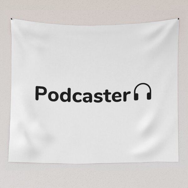 Item preview, Podcaster headphones designed and sold by Inspirationmotivation.