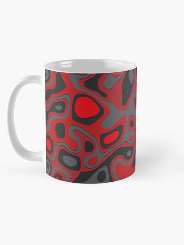 Thumbnail 5 of 6, Coffee Mug, Retro Abstract Pattern designed and sold by RomeoSketches.