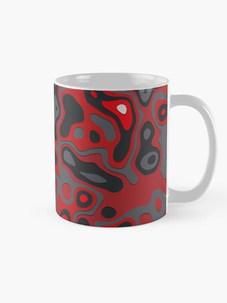 Thumbnail 3 of 6, Coffee Mug, Retro Abstract Pattern designed and sold by RomeoSketches.