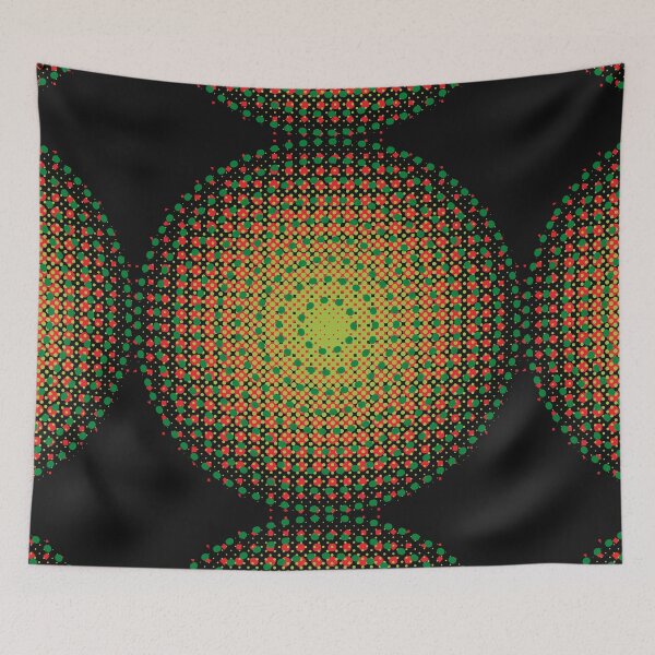 Item preview, Single circle dotted pattern designed and sold by Pixelcraftsmith.