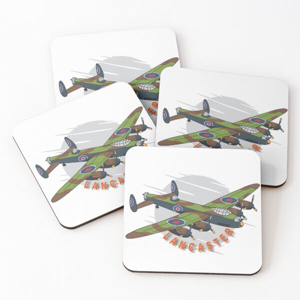 Item preview, Lancaster Bomber Cartoon Design designed and sold by ajtechdesigns.