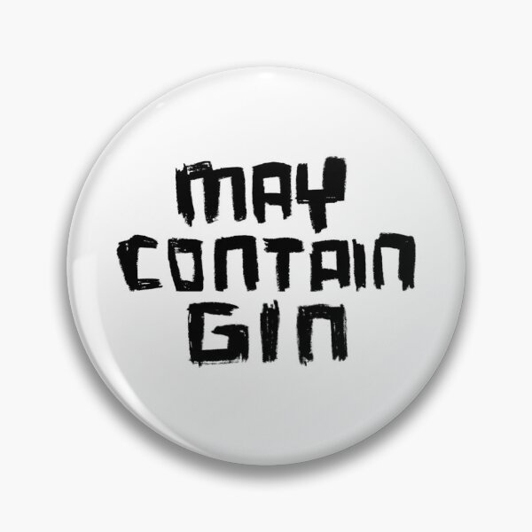 Item preview, May Contain Gin designed and sold by badlydrawnbabe.